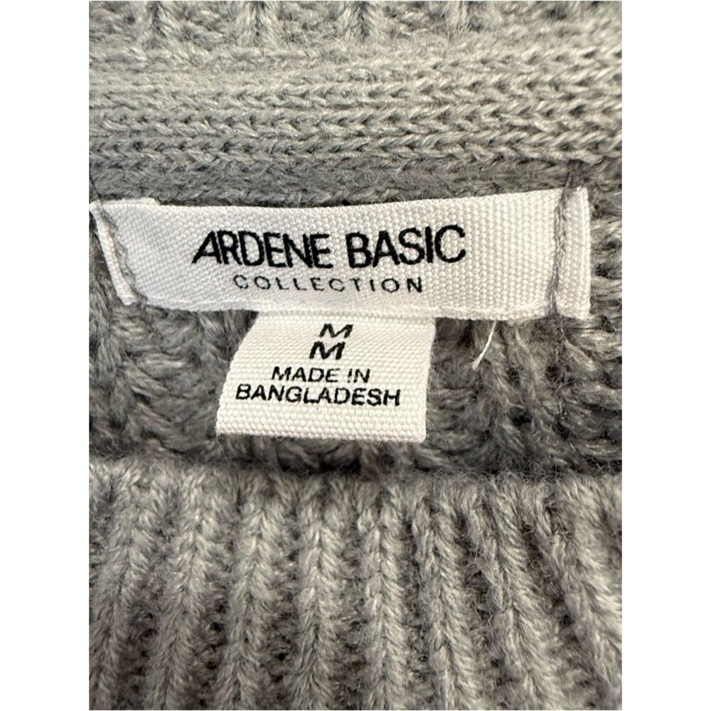 Ardene Basic Collection Long Sleeve Gray Crewneck Pullover Sweater. Medium. NEW. - Picture 5 of 8